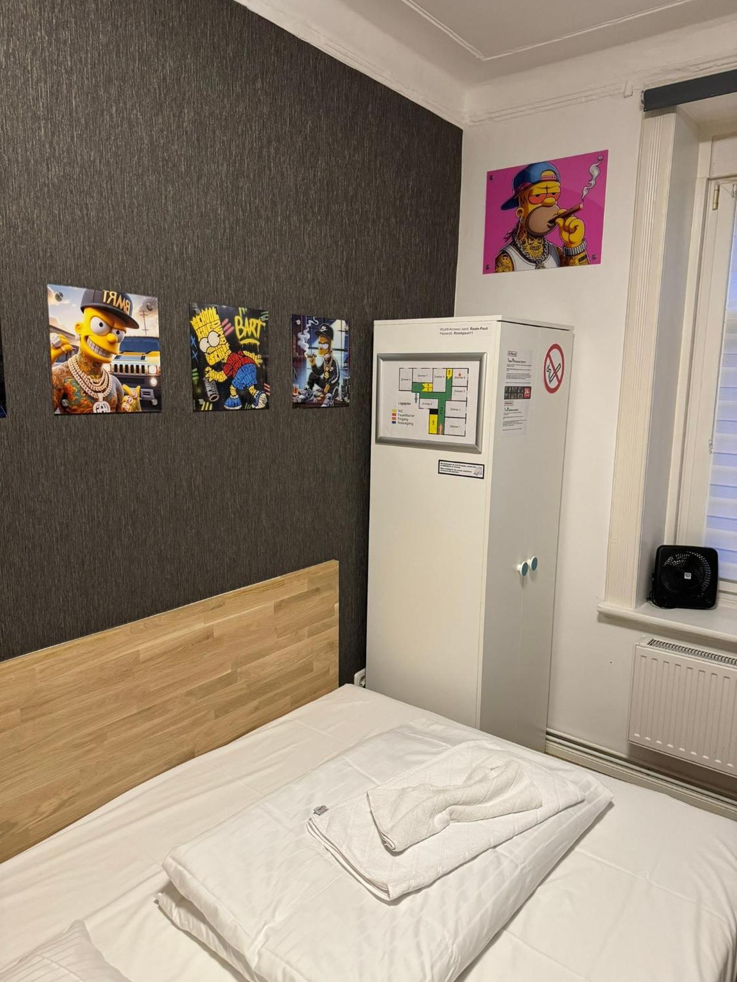 Room Pauli Amburgo Esterno foto